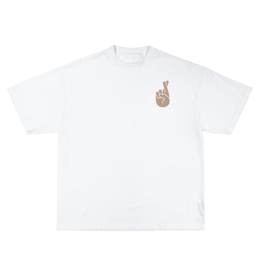 Heart White Tee