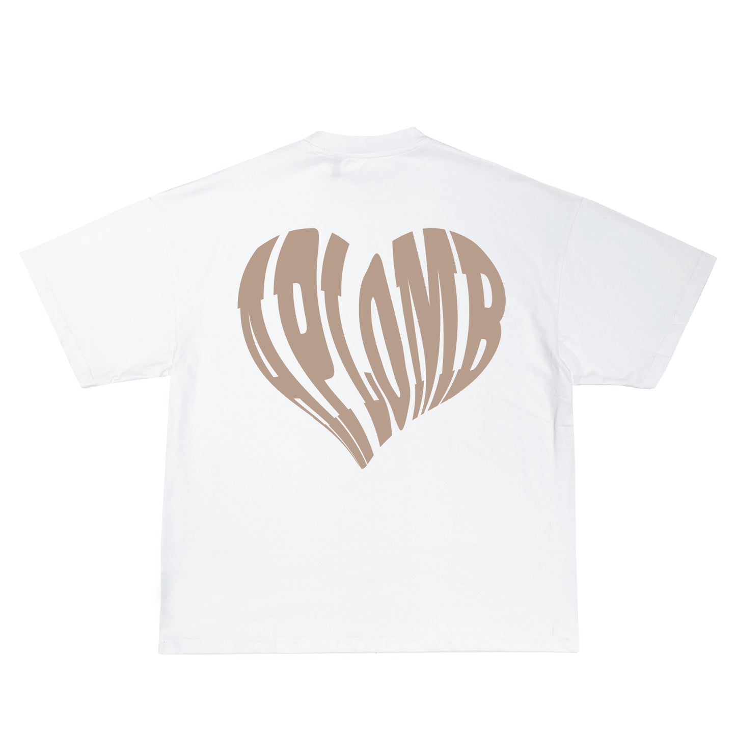 Heart White Tee